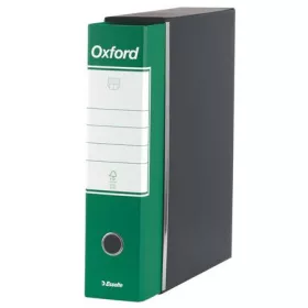   Tokos iratrendező, 80 mm, A4, karton, ESSELTE Oxford, zöld (E390783180)