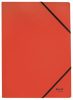 Gumis mappa, karton, A4, LEITZ Recycle, piros (E39080025)