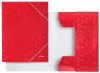 Gumis mappa, 15 mm, karton, A4, LEITZ Wow, piros (E39820026)