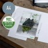 Genotherm, felül és belső oldalon nyitott, A4, PP, 140 mikron, narancsos felület, LEITZ Recycle (E40013003)