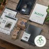 Genotherm, felül és belső oldalon nyitott, A4, PP, 140 mikron, narancsos felület, LEITZ Recycle (E40013003)