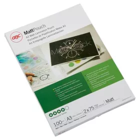 Meleglamináló fólia, 75 mikron, A3, matt, GBC (E41660E)
