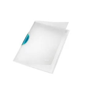   Gyorsfűző, klipes, PP, A4, LEITZ ColorClip Magic, világoskék (E41740030)