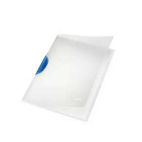   Gyorsfűző, klipes, PP, A4, LEITZ ColorClip Magic, kék (E41740035)