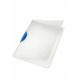 Gyorsfűző, klipes, PP, A4, LEITZ ColorClip Magic, kék (E41740035)