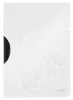 Gyorsfűző, klipes, PP, A4, LEITZ Wow ColorClip, fehér (E41850001)