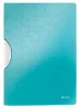 Gyorsfűző, klipes, PP, A4, LEITZ Wow ColorClip jégkék (E41850051)