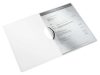 Gyorsfűző, klipes, PP, A4, LEITZ Wow ColorClip, fekete (E41850095)