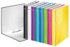 Gyűrűs könyv, 2 gyűrű, D alakú, 40 mm, A4 Maxi, karton, LEITZ Wow, rózsaszín (E42410023)