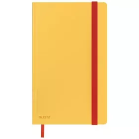   Beíró, A5, kockás, 80 lap, keményfedeles, LEITZ Cosy Soft Touch, melegsárga (E44540019)