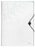 Harmonikamappa, A4, PP, 6 rekeszes, LEITZ Wow, fehér (E45890001)
