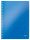 Spirálfüzet, A4, kockás, 80 lap, LEITZ Wow, kék (E46380036)