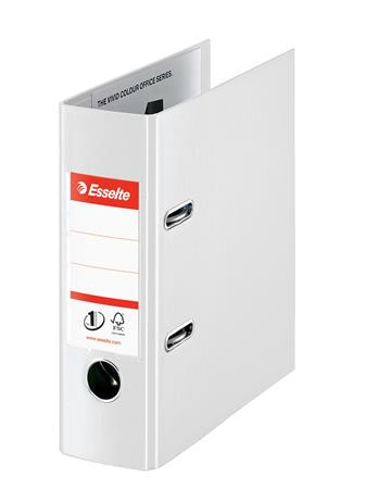 Iratrendező, 75 mm, A5, PP, ESSELTE Standard, Vivida fehér (E468600)