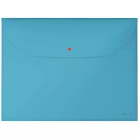   Irattartó tasak, 2 zsebes, A4, PP, pantentos, LEITZ Cosy, nyugodtkék (E47090061)