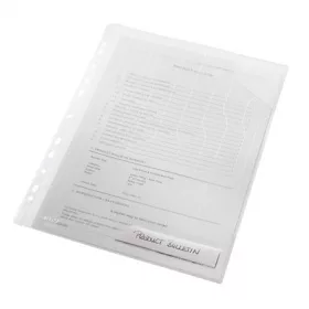   Genotherm, L, lefűzhető, A4, 200 mikron, LEITZ CombiFile, áttetsző (E47260003)