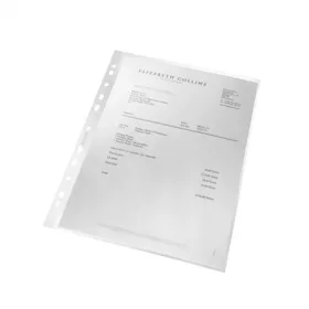   Genotherm, lefűzhető, A4, PP, 100 mikron, narancsos felület, LEITZ Recycle (E47913003)