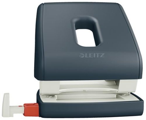 Lyukasztó, kétlyukú, 30 lap, LEITZ Cosy, bársonyszürke (E50040089)