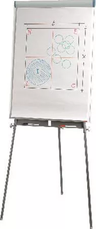 Flipchart tábla, mágneses, 70x100 cm, ESSELTE Standard (E500911)