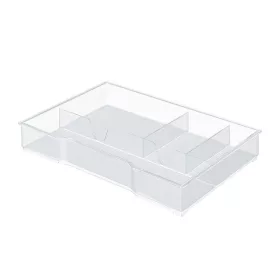   Rendszerező tálca Leitz Plus/Wow Cube fiókos irattárolókhoz, LEITZ, áttetsző (E52150002)