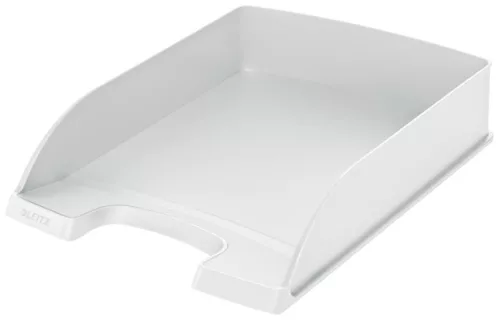 Irattálca, műanyag, LEITZ Plus, fehér (E52270001)