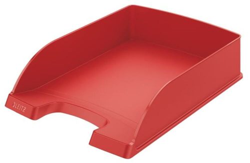 Irattálca, műanyag, LEITZ Plus, piros (E52270025)