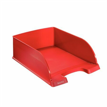 Irattálca, műanyag, LEITZ Plus Jumbo, piros (E52330025)