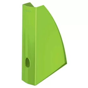   Iratpapucs, műanyag, 60 mm, elöl nyitott, LEITZ Wow, zöld (E52771054)