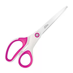   Olló, irodai, 20,5 cm, LEITZ Wow Titán, rózsaszín (E53192023)