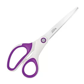 Olló, irodai, 20,5 cm, LEITZ Wow Titán, lila (E53192062)