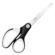 Olló, irodai, 20,5 cm, LEITZ Wow Titán, fekete (E53192095)