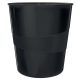 Papírkosár, 15 liter, LEITZ Recycle, fekete (E53280095)