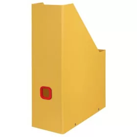   Iratpapucs, PP/karton, 95mm, LEITZ Cosy Click&Store, melegsárga (E53560019)