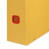 Iratpapucs, PP/karton, 95mm, LEITZ Cosy Click&Store, melegsárga (E53560019)