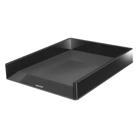  Irattálca, műanyag, kettős színhatású, LEITZ Duo, fekete (E53610095)