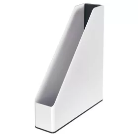   Iratpapucs, műanyag, 73 mm, kettős színhatású, LEITZ Wow, fekete (E53621095)
