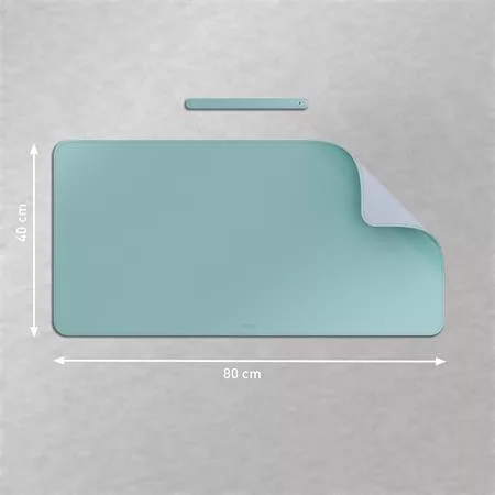 Könyökalátét, 80x40 cm, LEITZ, menta (E53820051)