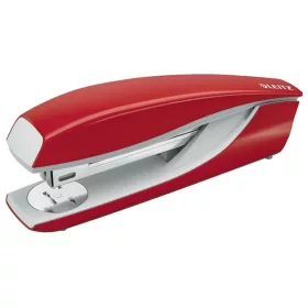   Tűzőgép, nagyteljesítményű, lapos tűzés, LEITZ Nexxt 5504, piros (E55040025)