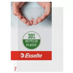   Genotherm, felül és a belső oldalon nyitott, lefűzhető, A4, 85 mikron, narancsos felület, ESSELTE (E55213)
