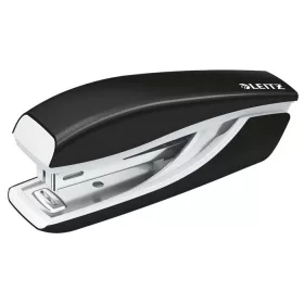   Tűzőgép, mini, No. 10, 10 lap, fém, LEITZNexxt Wow, fekete (E55281095)