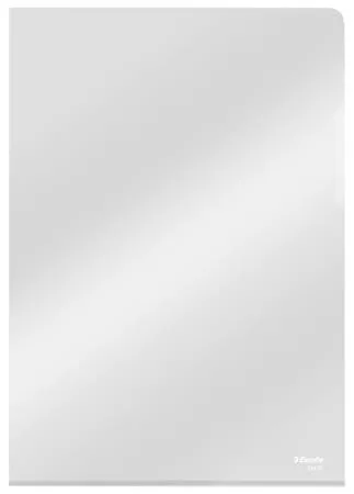 Genotherm, L, A4, 150 mikron, víztiszta felület, ESSELTE Luxus (E55430)