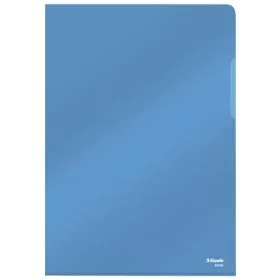   Genotherm, L, A4, 150 mikron, víztiszta felület, ESSELTE Luxus, kék (E55435)