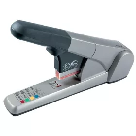   Tűzőgép, nagyteljesítményű, 80 lap, LEITZ 5551, ezüst (E55510084)