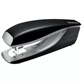   Tűzőgép, 24/6, 26/6, 30 lap, LEITZ Nexxt Style, szaténfekete (E55620094)
