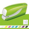 Tűzőgép, elektromos, No.10, 10 lap, LEITZ Wow, zöld (E55661054)