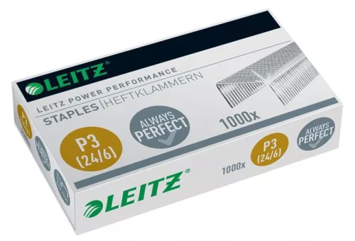 Tűzőkapocs, 24/6, LEITZ P3 (E55700000)
