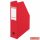 Iratpapucs, PVC/karton, 70 mm, összehajtható, ESSELTE, Vivida piros (E56003)