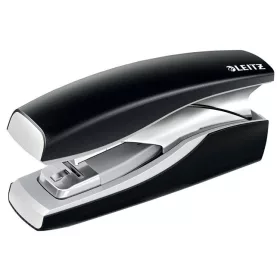   Tűzőgép, 26/6, 30 lap, LEITZ Nexxt Softpress, fekete (E56030095)