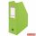 Iratpapucs, PVC/karton, 100 mm, összehajtható, ESSELTE, Vivida zöld (E56076)