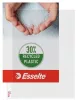 Genotherm, felül és a belső oldalon nyitott, lefűzhető, A4, 115 mikron, narancsos felület, ESSELTE (E56193)