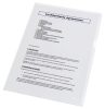 Genotherm, L, A4, 105 mikron, víztiszta felület, ESSELTE Luxus (E56218)
